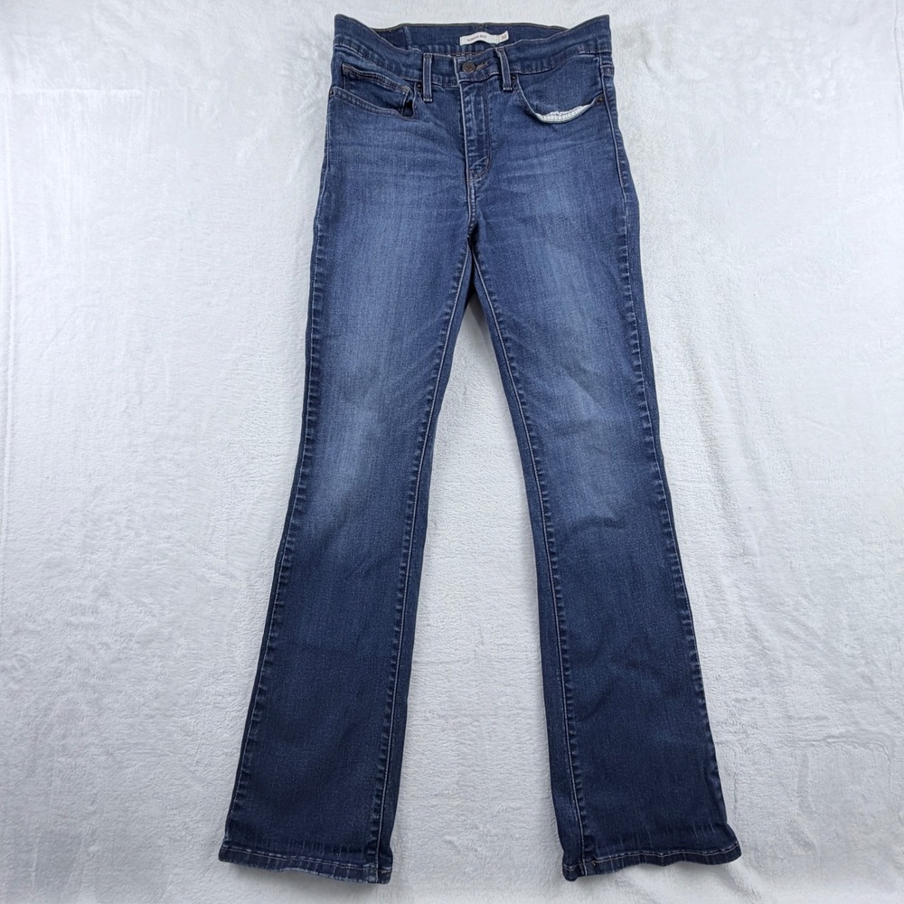 Levi's Slimming Boot Jeans Dark Wash Denim Size 30
